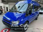 Ford Transit 8 + 1 Minibus Chauffage de stationnement Garant, Autos, Carnet d'entretien, 9 places, Bleu, Achat