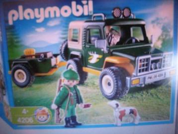 Playmobil  4206    Jeep van de boswachter 