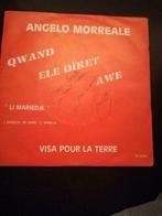 Vinyl 45trs - Angelo morreale - qwand ele direct awe (wallon, CD & DVD, Enlèvement ou Envoi