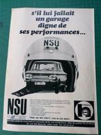 NSU 1200 TT - publicité papier - 1970, Ophalen of Verzenden, Gebruikt, Overige typen