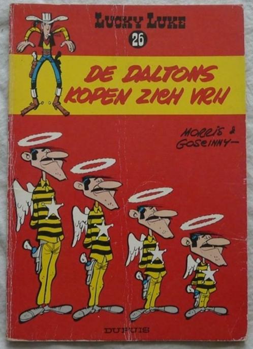 Strip Boek LUCKY LUKE De Daltons Kopen Zich Vrij, Nr26, 1978, Boeken, Stripverhalen, Gelezen, Eén stripboek, Ophalen of Verzenden