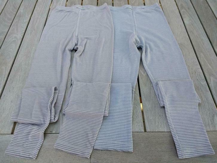 gestreepte thermobroeken/skikleding m. 152, Kinderen en Baby's, Kinderkleding | Maat 152, Zo goed als nieuw, Jongen of Meisje