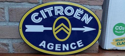 Metalen plaat Citroën, Tuin en Terras, Tuinwanddecoratie, Nieuw, Verzenden