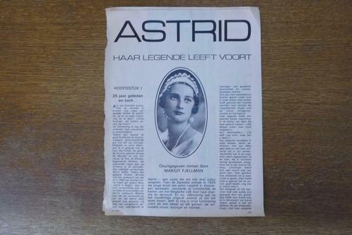 Astrid haar legende leeft voort, Collections, Maisons royales & Noblesse, Utilisé, Magazine ou livre, Enlèvement ou Envoi