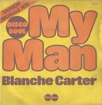 Blanche Carter - My man / Rain - Single, Enlèvement ou Envoi, Single, Utilisé, Pop