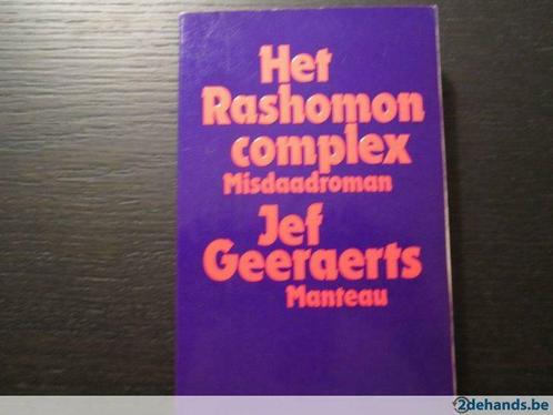 Het Rashomon complex (Jef Geeraerts), Boeken, Detectives, Gelezen, Ophalen of Verzenden