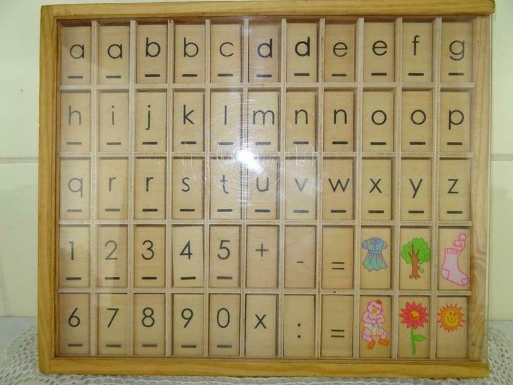 Numéros de lettres de boîte aux lettres jouets vintage jouet, Antiquités & Art, Antiquités | Jouets, Enlèvement ou Envoi