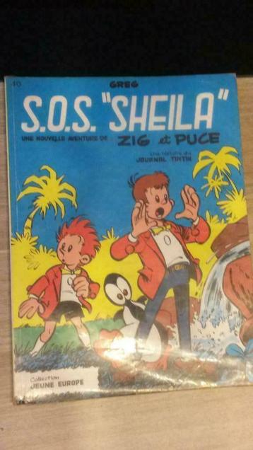 ZIG et PUCE - S.O.S. «SHELA» EO, Une BD, Enlèvement ou Envoi, Utilisé