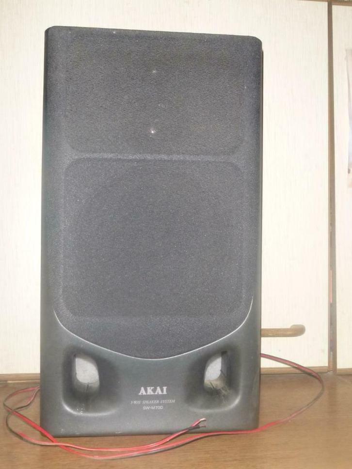 speakers AKAI, TV, Hi-fi & Vidéo, Enceintes, Utilisé, Enlèvement