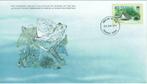 FDC Tuvalu Michel 95 Jacques Cousteau Calypso, Envoi