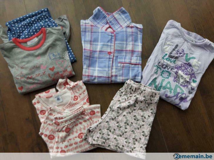 Lot pyjama, Utilisé, Fille, Vêtements de nuit ou Sous-vêtements