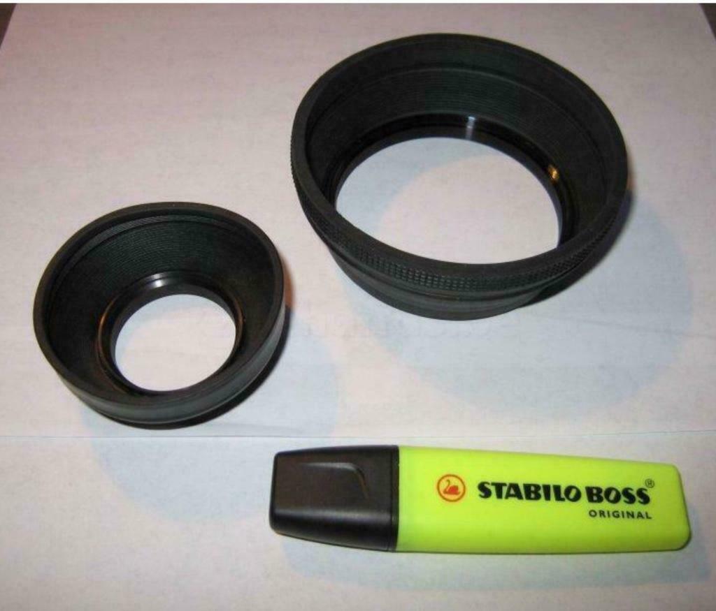 Diverse zonnekappen, stepdown rings, triggers, TV, Hi-fi & Vidéo, Envoi, Neuf, Autres types