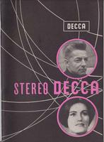 Decca stereo Decca catalogus 60's, Ophalen of Verzenden, Zo goed als nieuw