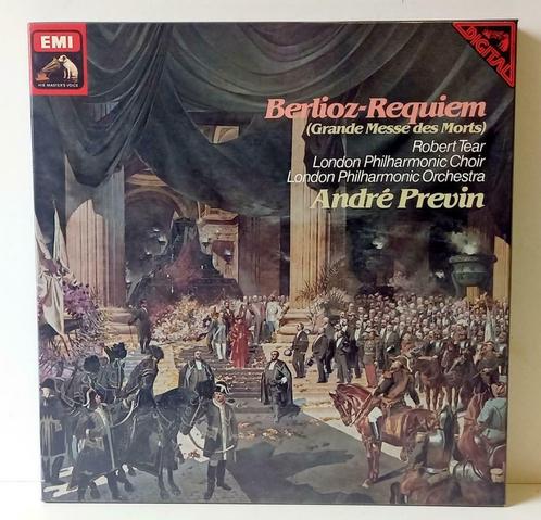 Berlioz  Requiem - Andre Previn   2LP., CD & DVD, Vinyles | Classique, Romantique, Chant, 12 pouces, Enlèvement ou Envoi