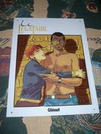 Plaque émaillée L e Légataire de Béhé et Meyer, Livres, BD, Enlèvement ou Envoi, Comme neuf