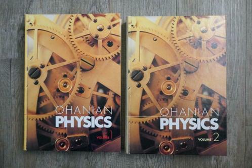 Ohanian : Physics Volume 1 & 2 - livres de physique, Livres, Livres d'étude & Cours, Comme neuf, Autres niveaux, Enlèvement ou Envoi