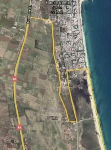3 Terrains en vente à Hammamet Yasmine Tunisie 