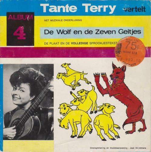 Tante Terry-De Wolf En De Zeven Geitjes, Cd's en Dvd's, Vinyl | Nederlandstalig, Gebruikt, Overige genres, Overige formaten, Ophalen of Verzenden