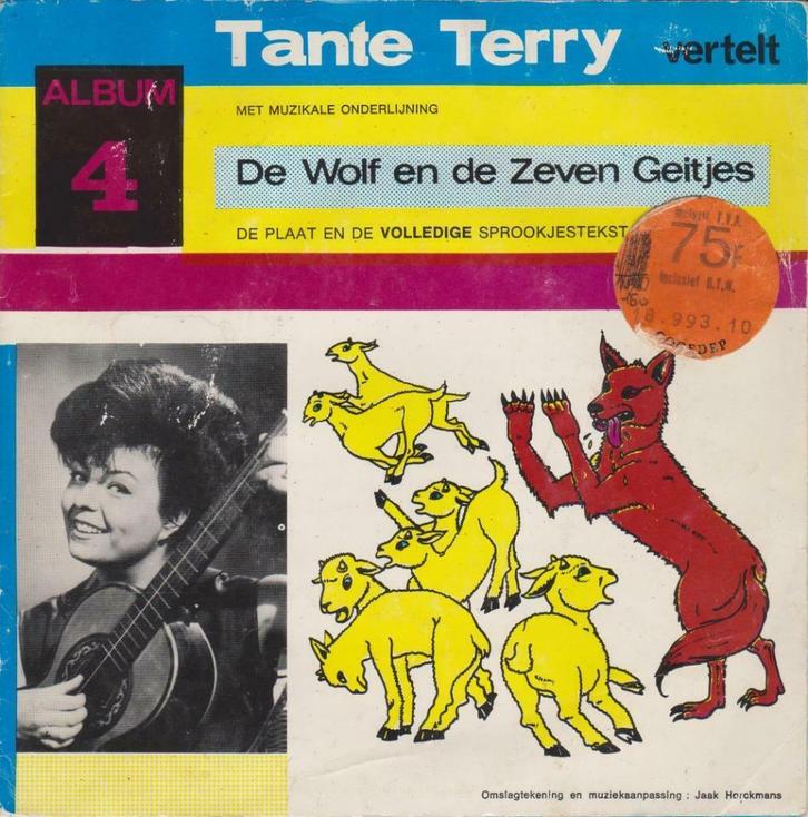 Tante Terry-De Wolf En De Zeven Geitjes, Cd's en Dvd's, Vinyl | Nederlandstalig, Gebruikt, Overige genres, Overige formaten, Ophalen of Verzenden