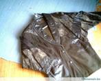 Veste cuir peau / daim modele exceptionnel, Gedragen, Maat 38/40 (M)