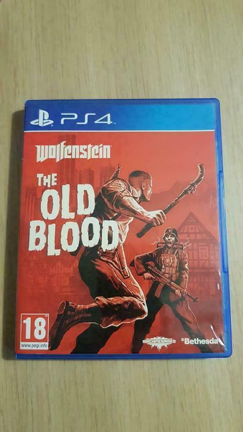 Wolfenstein Het oude bloed, Games en Spelcomputers, Games | Sony PlayStation 4, Ophalen of Verzenden