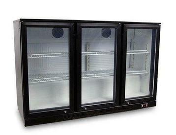 Flessenfrigo met glazen deuren TE HUUR / te koop, Enlèvement, Neuf