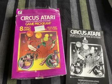 CIRCUS Atari video computer system GAME beschikbaar voor biedingen