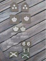 set belgian army in the uk ww2 wwii, Ophalen of Verzenden, Landmacht, Embleem of Badge