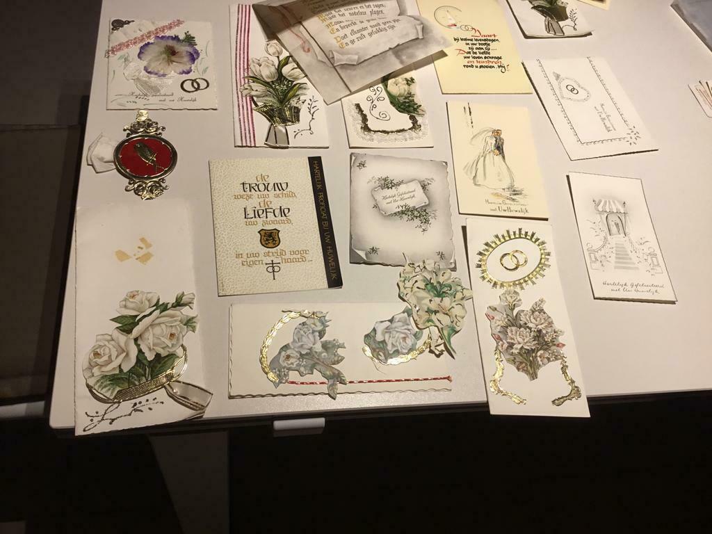 80 huwelijkskaarten 1960, Ophalen