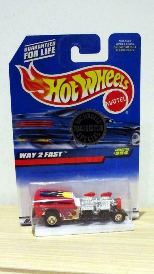 Way 2 Fast "Special Trailer Edition" Hot Wheels (1998), Hobby & Loisirs créatifs, Voitures miniatures | Échelles Autre, Neuf, Voiture