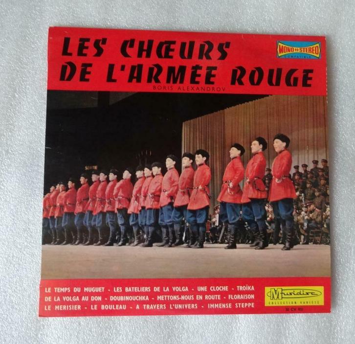Boris Alexandrov - Les choeurs de l'armée rouge, Cd's en Dvd's, Vinyl | Overige Vinyl, Ophalen of Verzenden