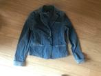 Blauw velours vestje Armani Jeans, Kleding | Dames, Verzenden, Gedragen, Blauw