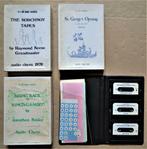 14 cassettes "Audio Chess" (Korchnoy, Spassky, Karpov, etc.), Audio Chess, Chessington/Surrey (UK), 1 ou 2 joueurs, Utilisé, Enlèvement ou Envoi