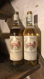 Ch carbonnieux 1989 + 1994 Pessac Leognan wit, Verzamelen, Zo goed als nieuw, Ophalen