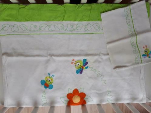 Playgro Amazing Garden dekbedovertrek babybed, Kinderen en Baby's, Kinderkamer | Beddengoed, Zo goed als nieuw, Dekbedovertrek
