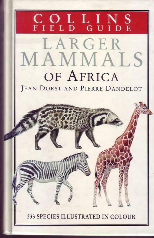 VELDGIDS COLLINS MAMMALS AFRIKA SAFARI Zoogdieren, Boeken, Reisgidsen, Gelezen, Overige typen, Afrika, Ophalen of Verzenden
