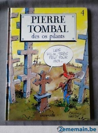 BD Pierre Tombal des os pilants (No 4), Utilisé