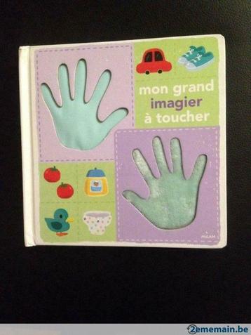Livre : Mon grand imagier à toucher, Utilisé, 0 à 6 mois
