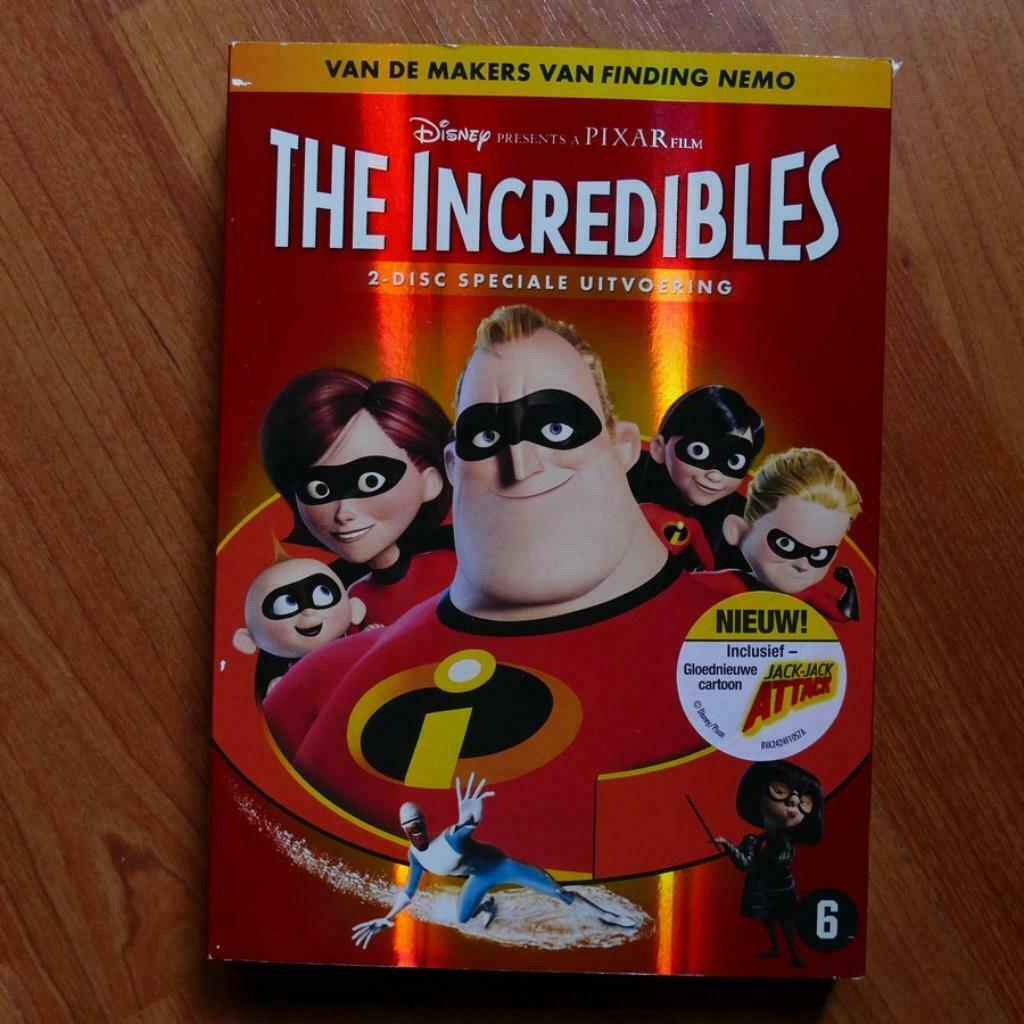 2 DVD - The Incredibles (Uitgave: 2005) (H), Alle leeftijden, Verzenden, Komedie, Film