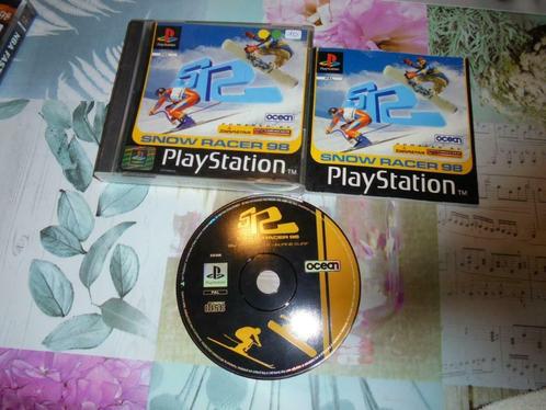 Playstation 1 Snow racer 98 (orig-compleet), Consoles de jeu & Jeux vidéo, Jeux | Sony PlayStation 1, Utilisé, Sport, 2 joueurs