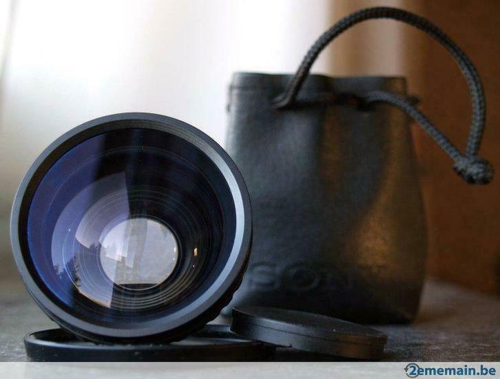 Lentille grand angle pour caméscope SONY, Audio, Tv en Foto, Videocamera's Digitaal, Gebruikt, Camera, Mini DV, Sony, Ophalen of Verzenden
