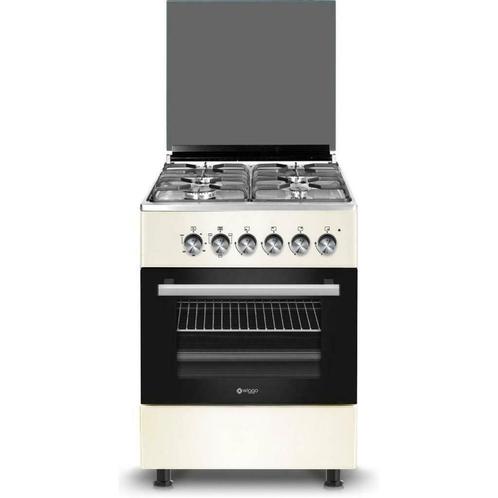 Nieuwe 60 cm CREME gasfornuizen electrische oven 349 €, Elektronische apparatuur, Fornuizen, Nieuw, Vrijstaand, Gas, 4 kookzones