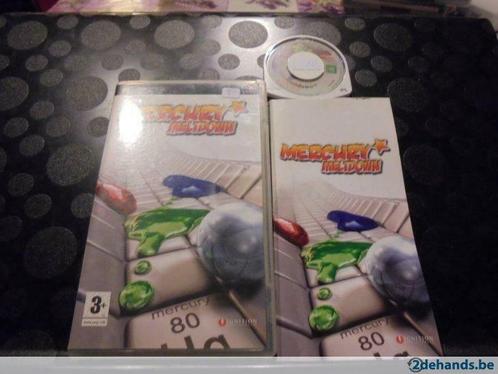 PSP Mercury Meltdown (orig-compleet), Consoles de jeu & Jeux vidéo, Consoles de jeu | Sony PSP, Utilisé, Enlèvement ou Envoi