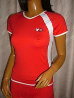 Gecko vrouw shirt rood/wit Medium, Kleding | Dames, Maat 38/40 (M), Overige kleuren, Overige typen, Nieuw