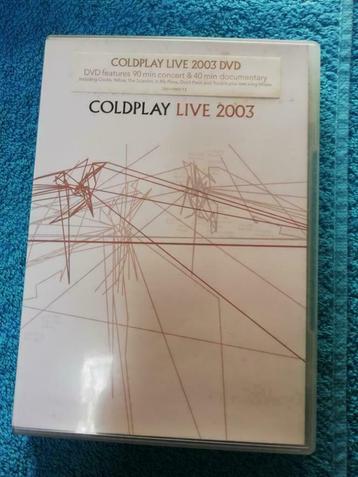DVD Coldplay Live 2003, Tous les âges, Enlèvement ou Envoi, Autres genres