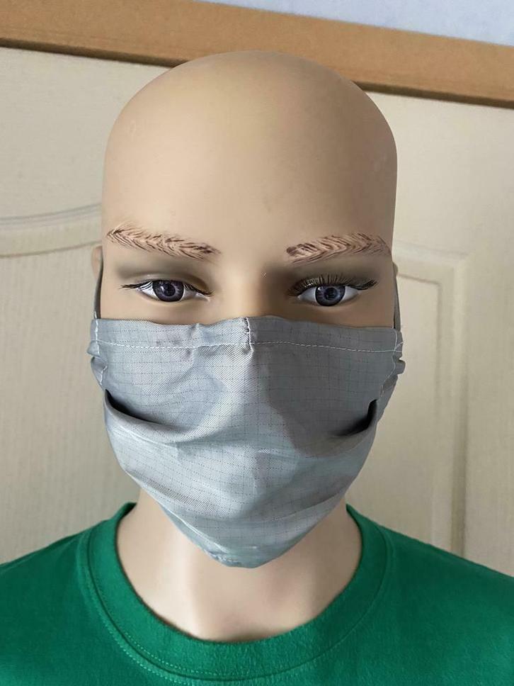 Masque tissu gris lavable neuf, Kleding | Heren, Hoeden en Petten, Nieuw, One size fits all