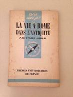 La Vie à Rome dans l'Antiquité - Pierre Grimal, Enlèvement ou Envoi, Utilisé