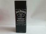 Boîte en métal noir de Jack Daniel's Old No 7, vide, Autres marques, Enlèvement ou Envoi, Autre, Neuf