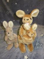 2x kangoeroe knuffels - knuffelbeer, Kinderen en Baby's, Speelgoed | Knuffels en Pluche, Overige typen, Gebruikt, Ophalen of Verzenden