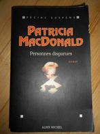 Personnes disparues Patricia MacDonald, Utilisé, Enlèvement ou Envoi, Patricia MacDonald
